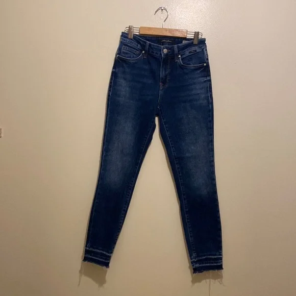 MAVI TESS HIGH RISE SKINNY NAVY JEANS . Size 25 / 27 - Picture 2 of 11